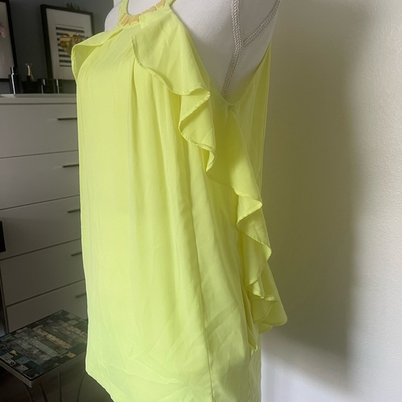 H&M Lemon Ruffle Blouse - Picture 6 of 6
